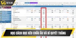 Kèo châu Âu